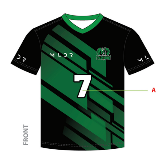 California Sea Dragons Jersey
