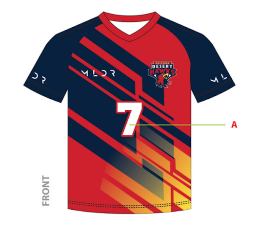 Arizona Desert Hawks Jersey